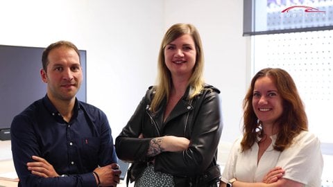 L'équipe Cobredia Mobility : Julien, Marine et Laetitia