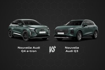 Audi Q3 VS Nouvelle Q4 e-tron AUDI