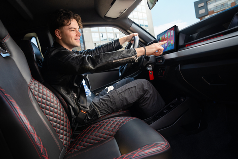 Ligier JS50 - Voiture sans permis - Interieur
