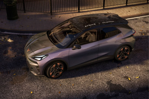 Cupra Raval electrique - Exterieur vue aerienne