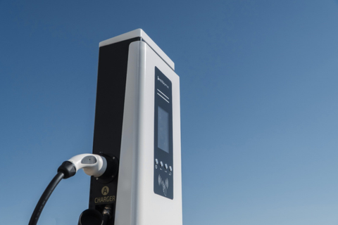 Borne, station de recharge