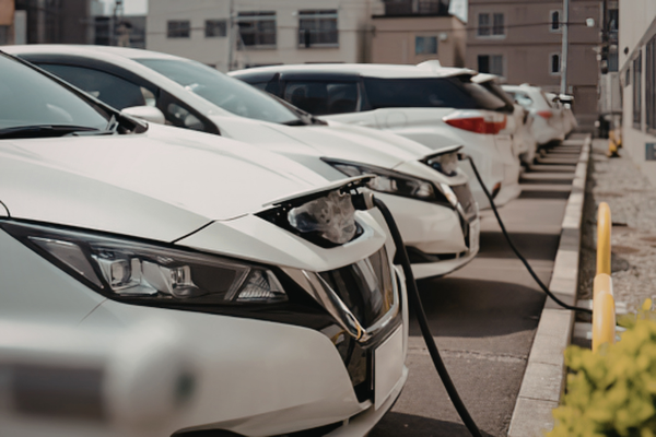 Borne de recharge entreprise flotte voiture