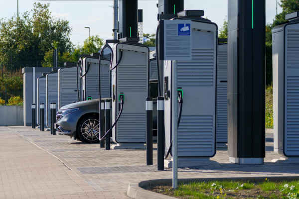 Borne de recharge entreprise parking client