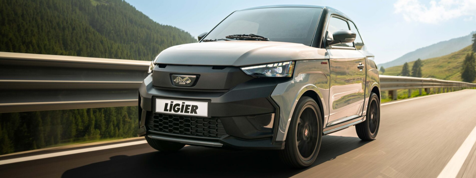 Ligier JS50 - Voiture sans permis - Exterieur 3/4 avant