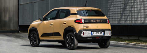 Dacia Spring electrique - Exterieur 3/4 arriere