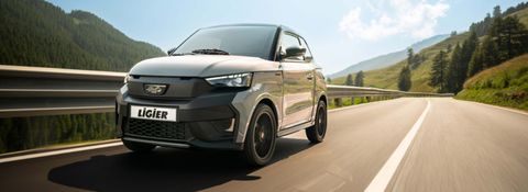 Ligier JS50 - Voiture sans permis - Exterieur 3/4 avant