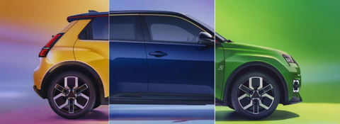 Renault 5 electrique - Couleurs