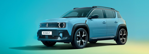Renault 4 E-tech - electrique - Exterieur 3/4 avant