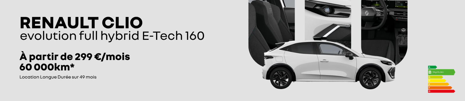 Offre Clio 299€ Faurie