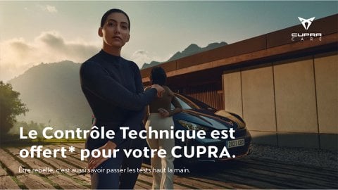 Contrôle Technique CUPRA offert chez SUMA CUPRA