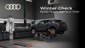 Audi suma Winter ckeck suma prenez rendez-vous pour le changement de votre batterie, de vos freins et de votre pare-brise.
