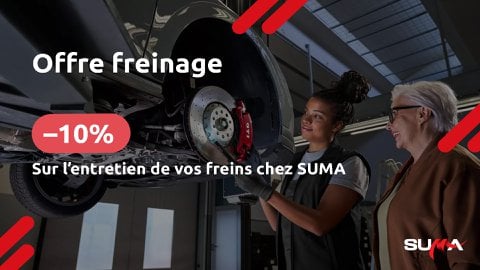 entretien freins chez SUMA pour les marques Volkswagen, SEAT, Skoda, CUPRA et Volkswagen utilitaires