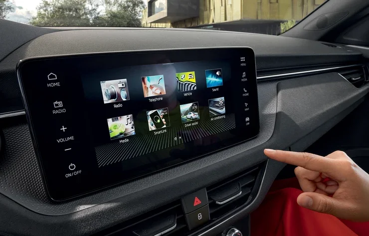 interieur connecte suma skoda kamiq
