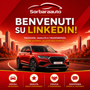 Post LinkedIn Sorbara Auto - nuova pagina