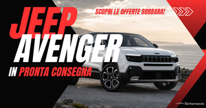 Jeep Avenger in pronta consegna SORBARA NEWS