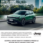 Nuova Jeep Avenger 19 e 20 Settembre