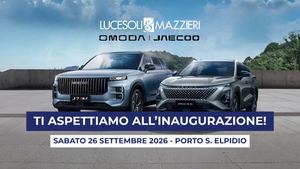 INAUGURAZIONE sabato 26 settembre 2026 NUOVA SEDE OMODA E JAECOO PORTO SANT'ELPIDIO fermo LUCESOLI E MAZZIERI