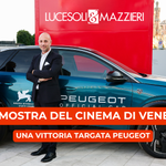 Lucesoli e Mazzieri sul red carpet della 83ª Mostra Internazionale d'Arte Cinematografica della Biennale di Venezia.