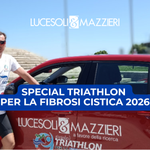 Special Triathlon per la Fibrosi Cistica 2026: Lucesoli e Mazzieri in Prima Linea a Numana