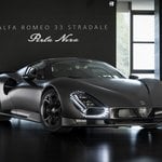 Alfa Romeo 33 Stradale « Perla Nera » : la supercar qui s’habille tout en noir