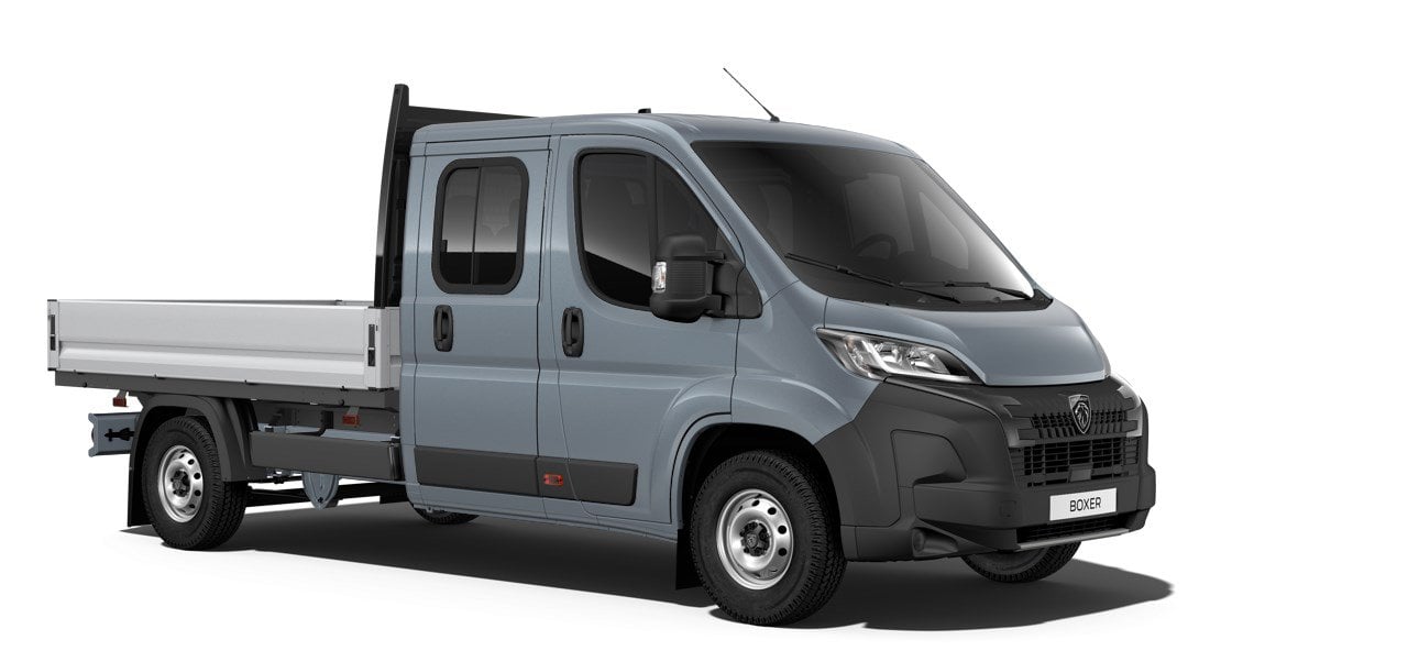 Peugeot Boxer Doppia Cabina cassone fisso