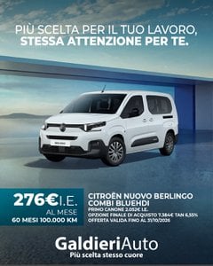 Promo Citroën Nuovo Berlingo Combi BlueHDi ottobre 2026