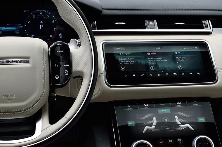 Land Rover Incontrol Button Land Rover InControl: guida il futuro del tuo infotainment
