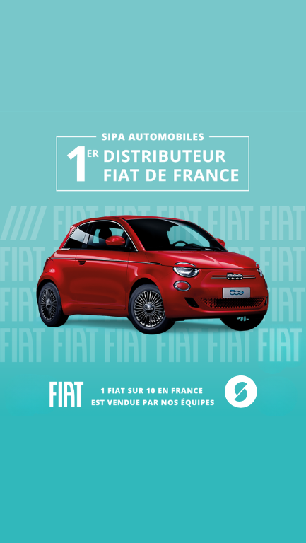Carte éditoriale 1er distributeur Fiat
