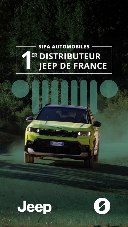Carte éditoriale 1er Distributeur Jeep