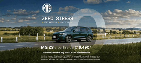MG ZS Benzina offer at Piacenza