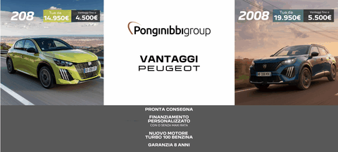 Peugeot 208 offer at Piacenza