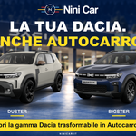 Dacia trasformabili in autocarro N1: modelli e versioni 2026