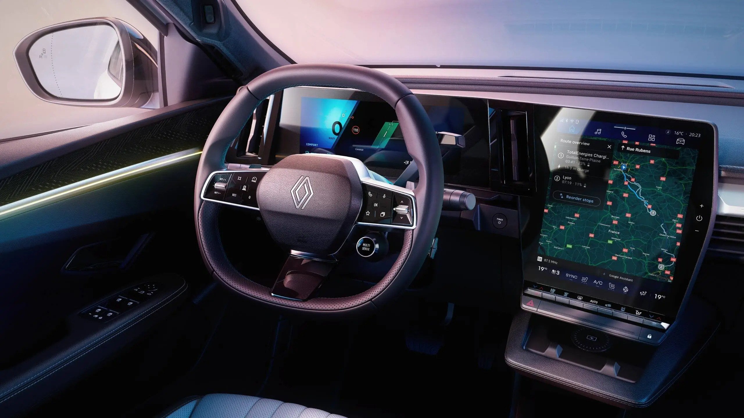 Interni Renault Scenic E-Tech Electric